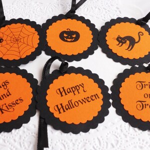 Etichette di Halloween, Etichette di Halloween, Etichette di Halloween, Sacchetti per dolcetti di Halloween, Idee per feste di Halloween