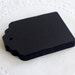 Large Scallop Top Tags, Black Scallop Tags, Cardstock Hang Tags, Wedding Favor Tags, Gift Tags