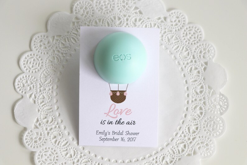 EOS Lip Balm Holder EOS Bridal Shower Favors Bridal Shower Etsy