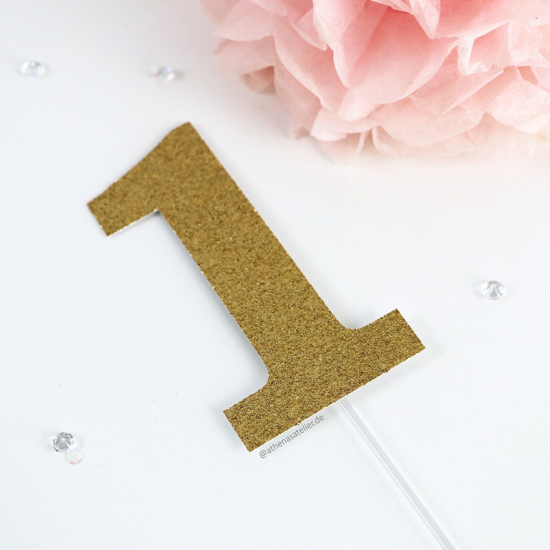 Number ONE Cake Topper 1 Cake Topper Ice Cream Candy Themed - Etsy
