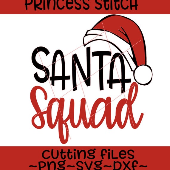 Download Santa Squad with Santa Hat svg Family Christmas svg Family ...