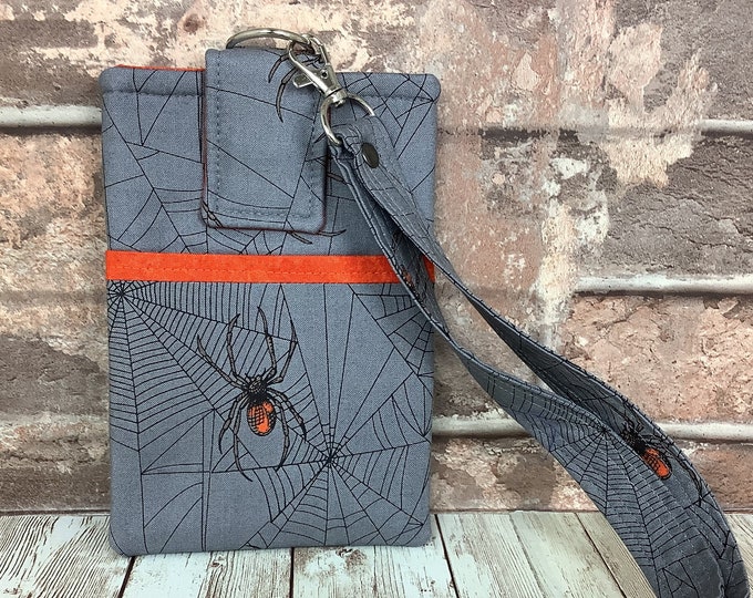 Spiders web lanyard bag, Handmade