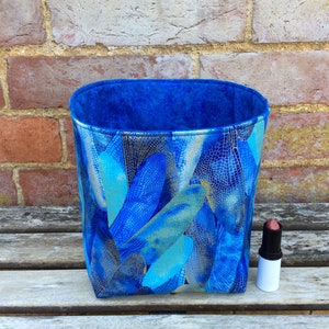 Cesta de almacenamiento caja de tela hecha a las alas de | Etsy