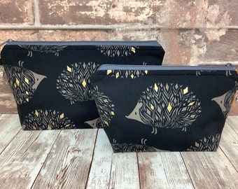 MAPOLO Two Hedgehogs With Umbrella Print Womens Clutch Purses Organizer And Handbags Zip Around Wallet MAPOLO Two Hedgehogs With Umbrella Print Womens Clutch Purses Organizer And Handbags Zip Around Wallet