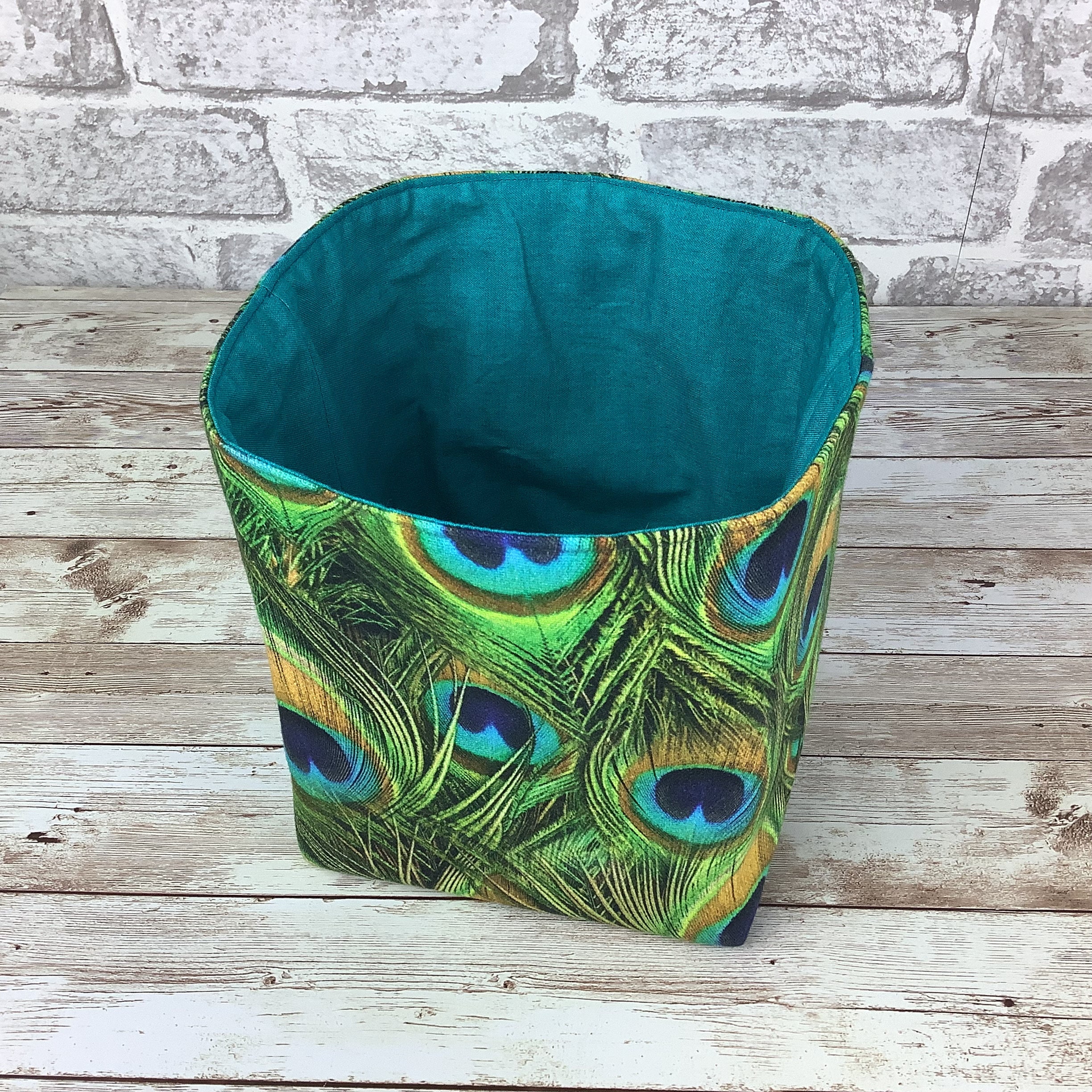 Peacock Feathers Waterproof fabric PVC fabric Water Resistant Fabric  Apparel Bag