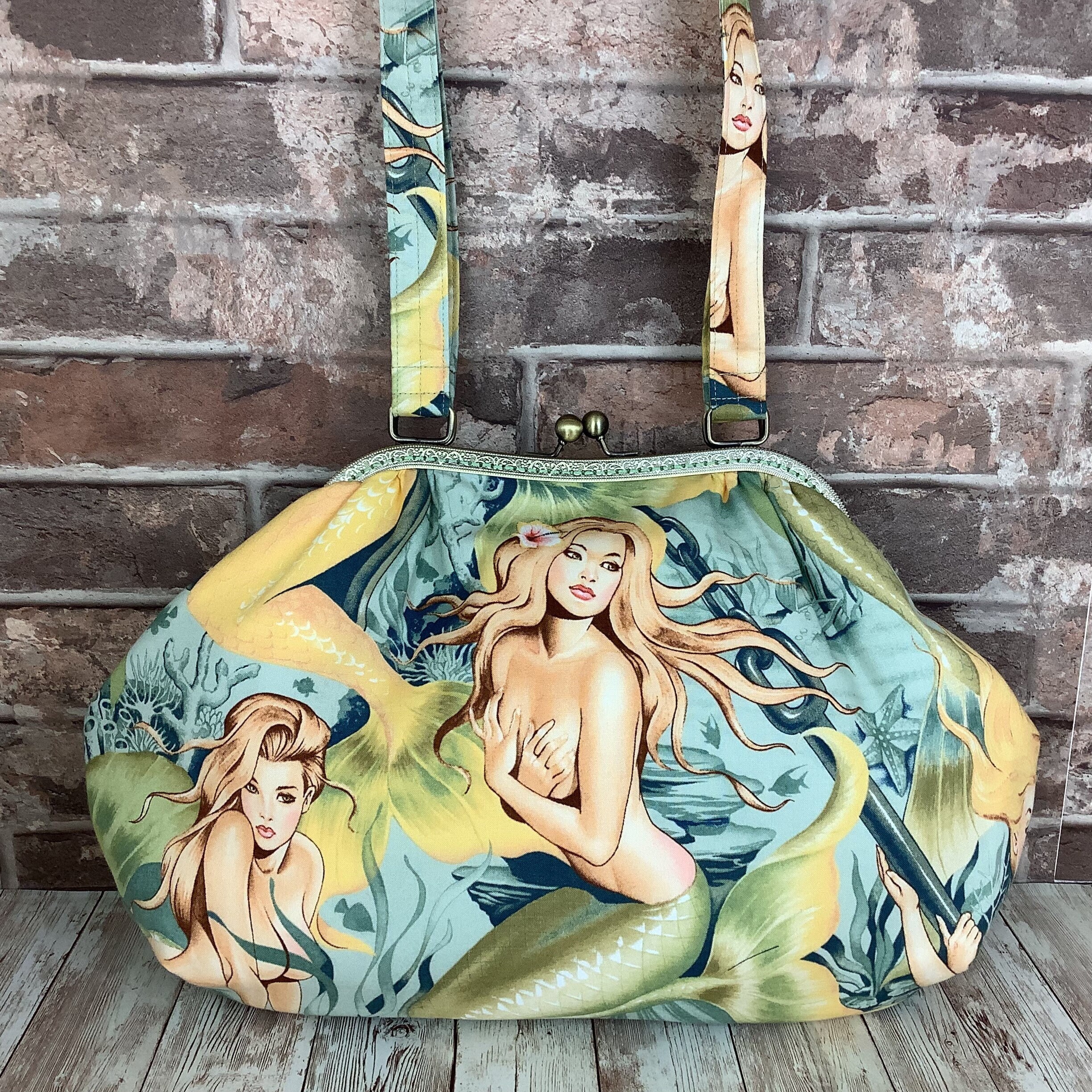 Mermaid shop clutch bag