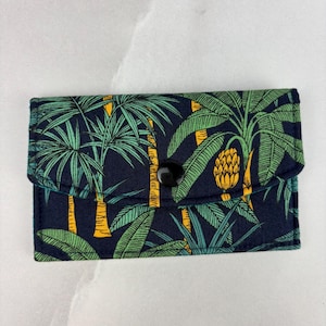 Porte-cartes palmiers, porte-cartes de visite arbre, fait main