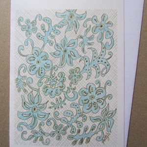 Colección 'Ilustración' de tarjetas Tritzia: ilustración en lápiz acuarela