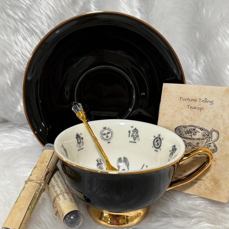 Black Tea Set - Etsy