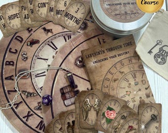 Labyrinth Through Time | 6-in-1 Divination Kit