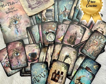 Tea Leaf Reading Oracle Cards: Mystical Symbol Divination, (Free Course)