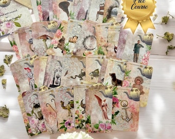 Tea Leaf Reading Cards: Royal-Tea Oracle Deck + FREE Course