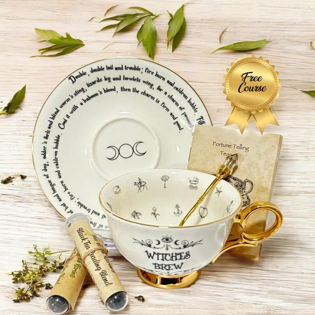 Witches Brew Fortune Telling Teacup. High Quality. Divination Tea Cup ...