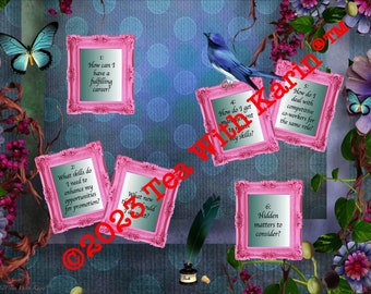 Print At Home | Charm Casting Mat | Divination Tools | Ouija | Oracle | Charms | Runes