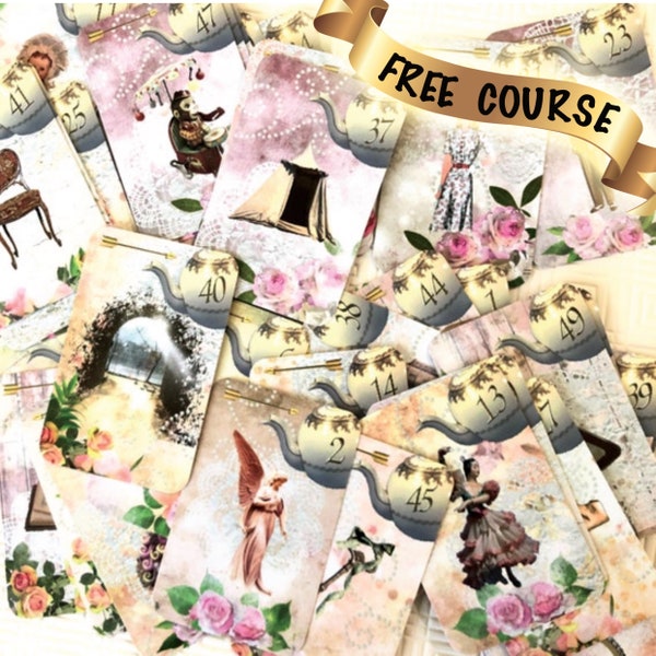 Tea Leaf Oracle Cards Etsy