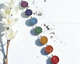 Chakra Reading Coins for Charm Casting Divination