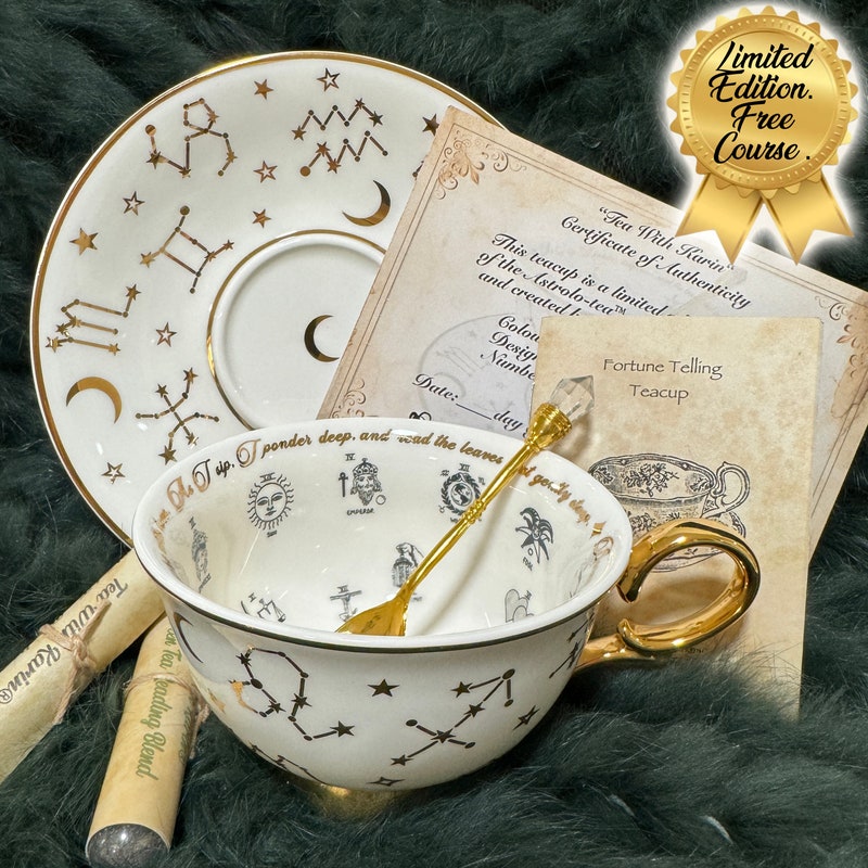 Tea Leaf Reading Cup - Etsy