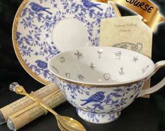 Blue Danube Tea Cups and Saucers, Tripod Handles, Blue Onion Blue Danube Tea Cups and Saucers, Tripod Handles, Blue Onion