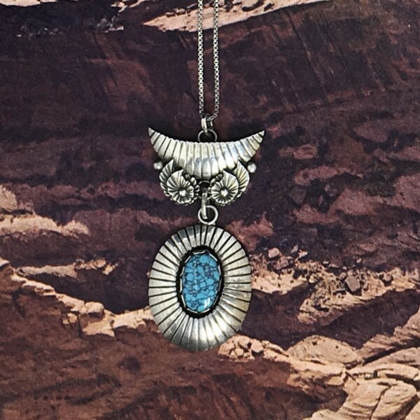 Covered Wagon Necklace Etsy