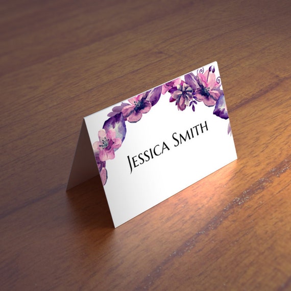 foldable place cards
