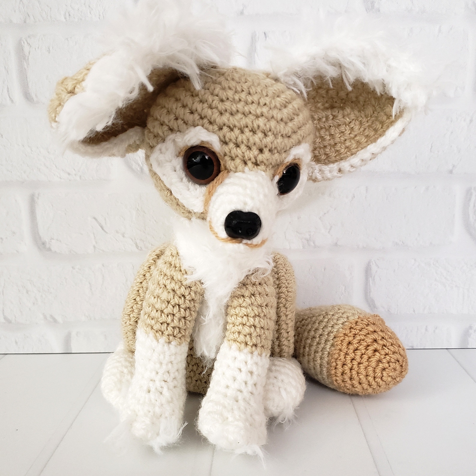 Vixie Fennec and Reyn Blackfoot Fox Crochet Pattern Fox Etsy