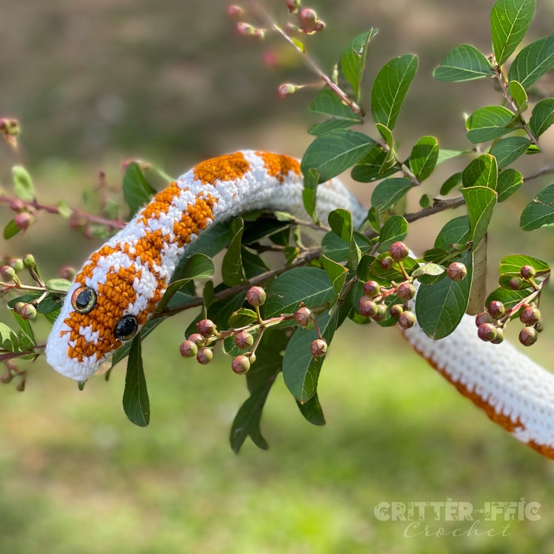 Ball Python Amigurumi Crochet Pattern Betty the Realistic - Etsy