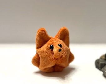 Pocket Fox Plush Toy: Worry Pet, Weighted Sensory Fidget, Anxiety Relief, Stuffed Animal