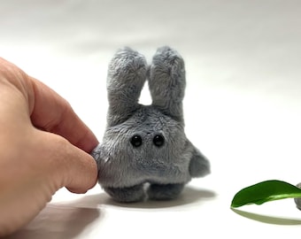 Pocket Rabbit Plush Toy: Worry Buddy, Travel Companion, Anti-Stress Pet