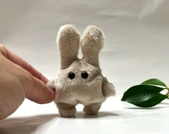 Pocket Bunny Plush: Anti-stress Worry Pet, Pocket school friend, Travel Companion, Anxiety Relief