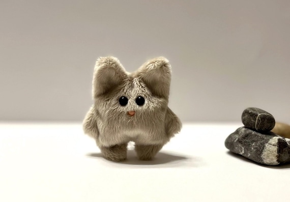 Pocket Cat Plush Toy: Worry Pet, Sensory Fidget Stuffed Animal, Stress Relief