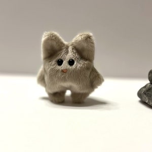 Pocket Cat Soft Beige Plush Toy