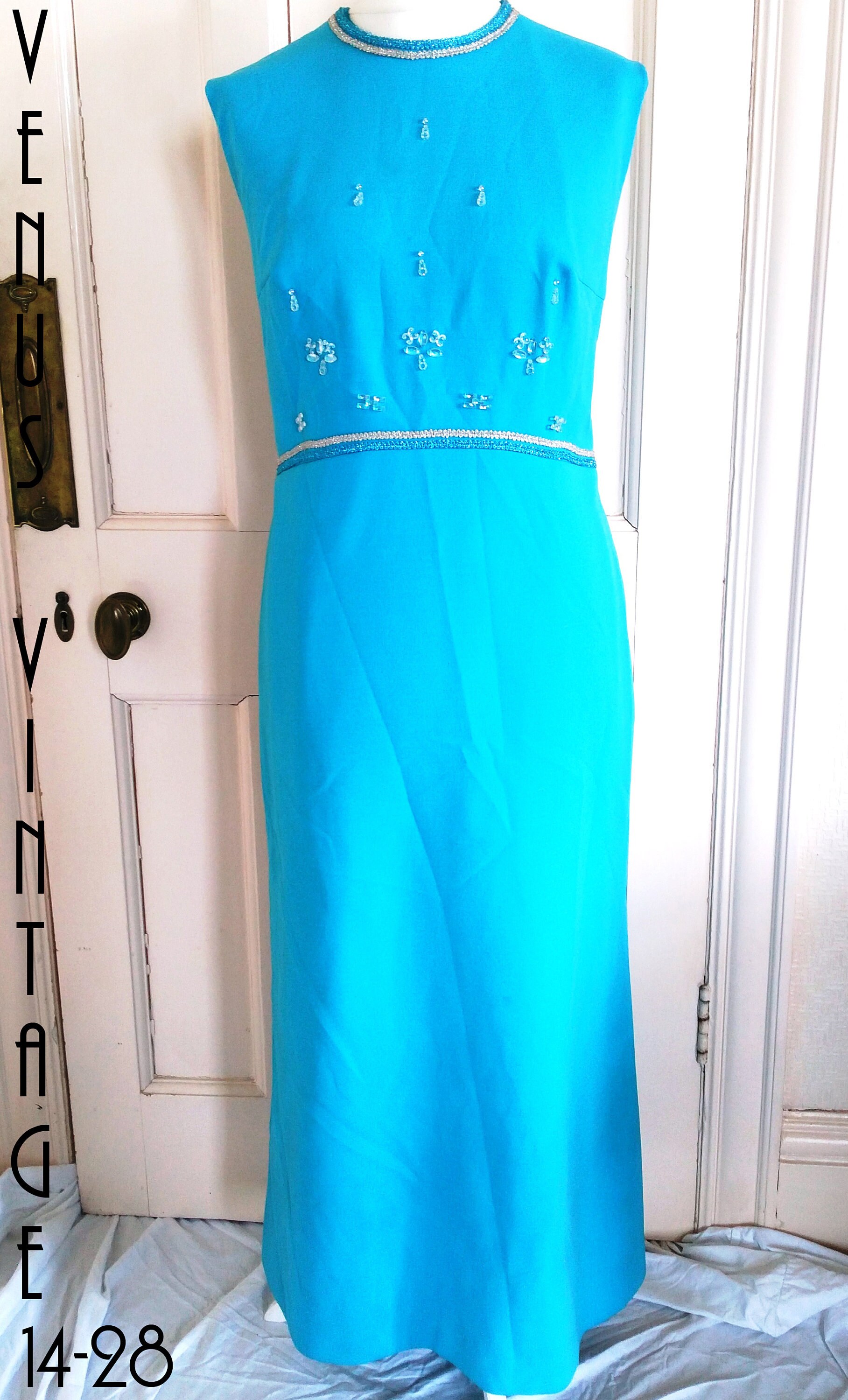 sky blue maxi dress uk