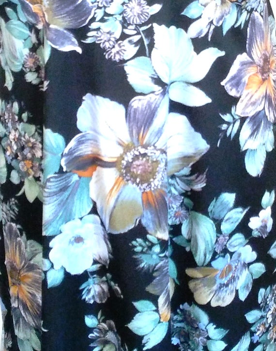 Plus Size UK 20  Shift Tunic Dress Floral Tropica… - image 3