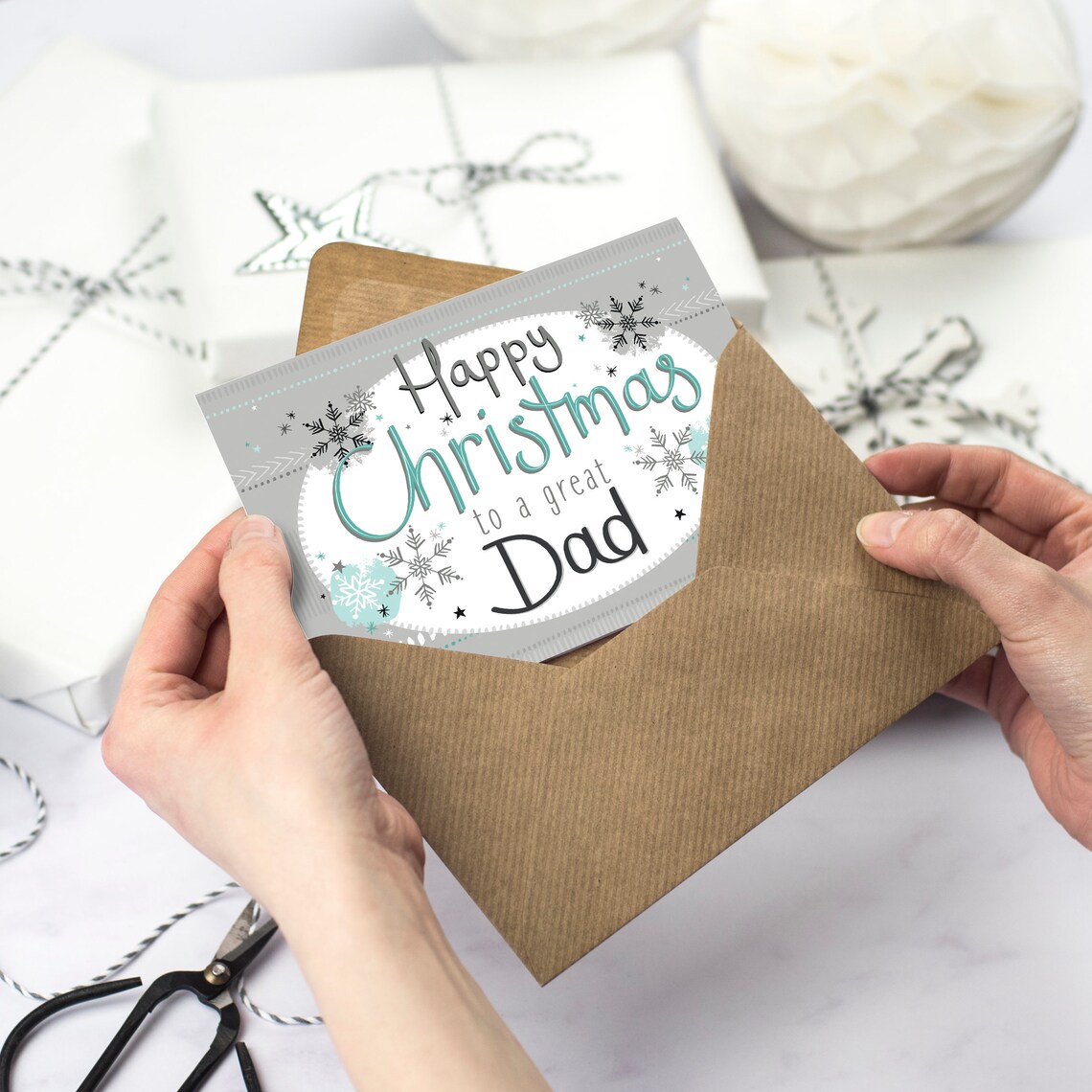 Bonne carte de Noël pour papa carte de Noël pour papa libre | Etsy