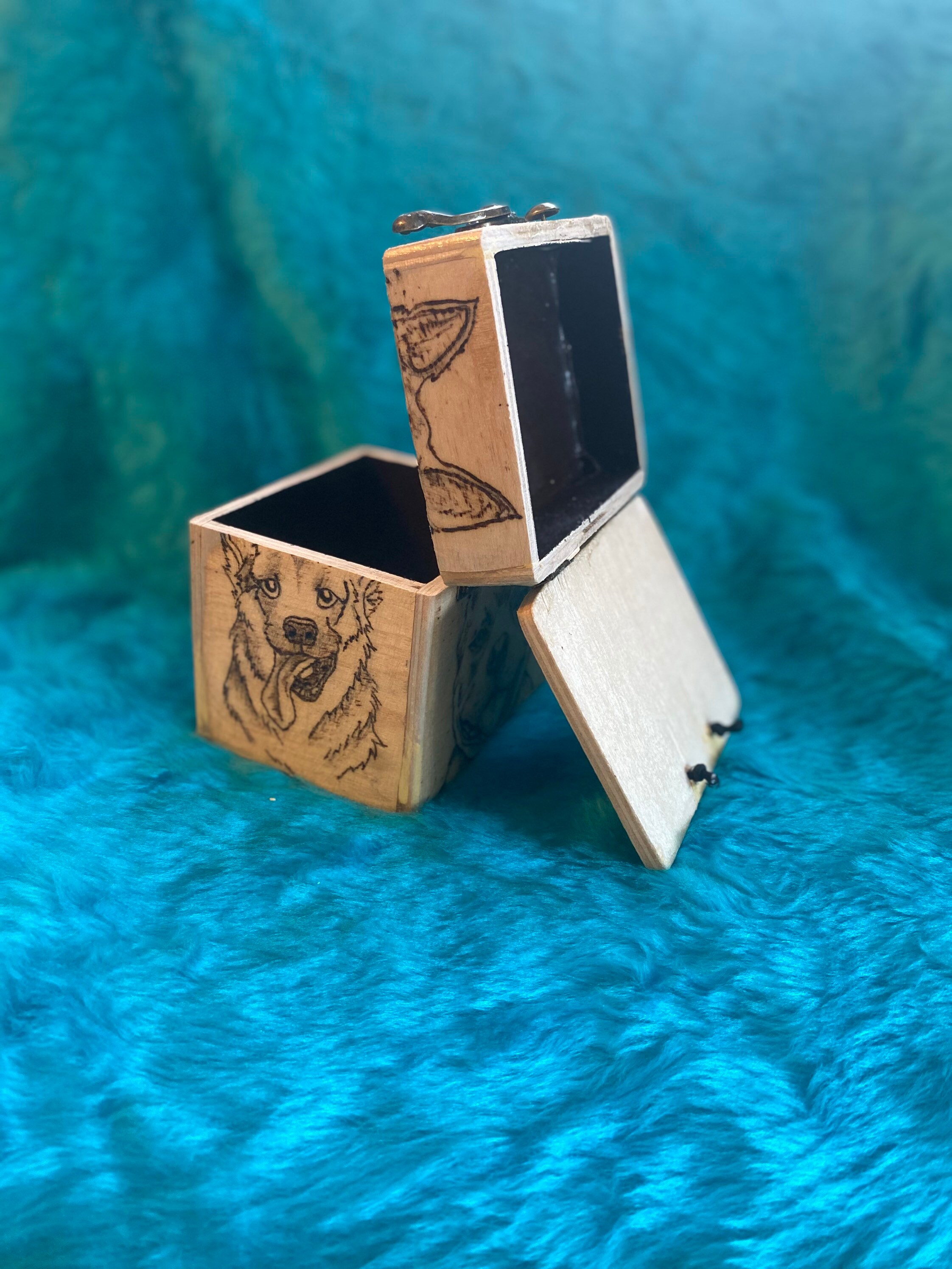 Deck Box Handmade Wooden TCG Deck MTG Yugioh Pokemon Etsy