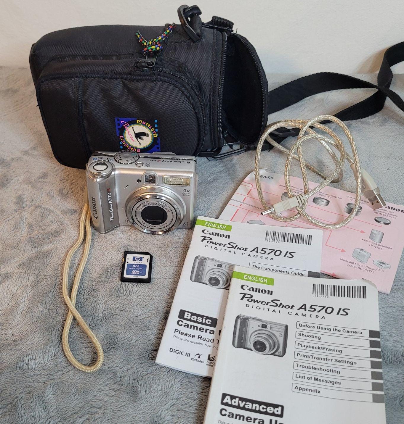Canon Powershot A570 - Etsy