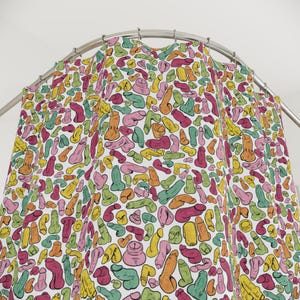 Weenie Pattern Shower Curtains