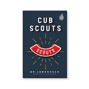 Patch Boy Scout Scout / Eisen auf Patch / Lemonhead