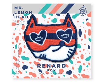 FOX PATCH  / iron on patch