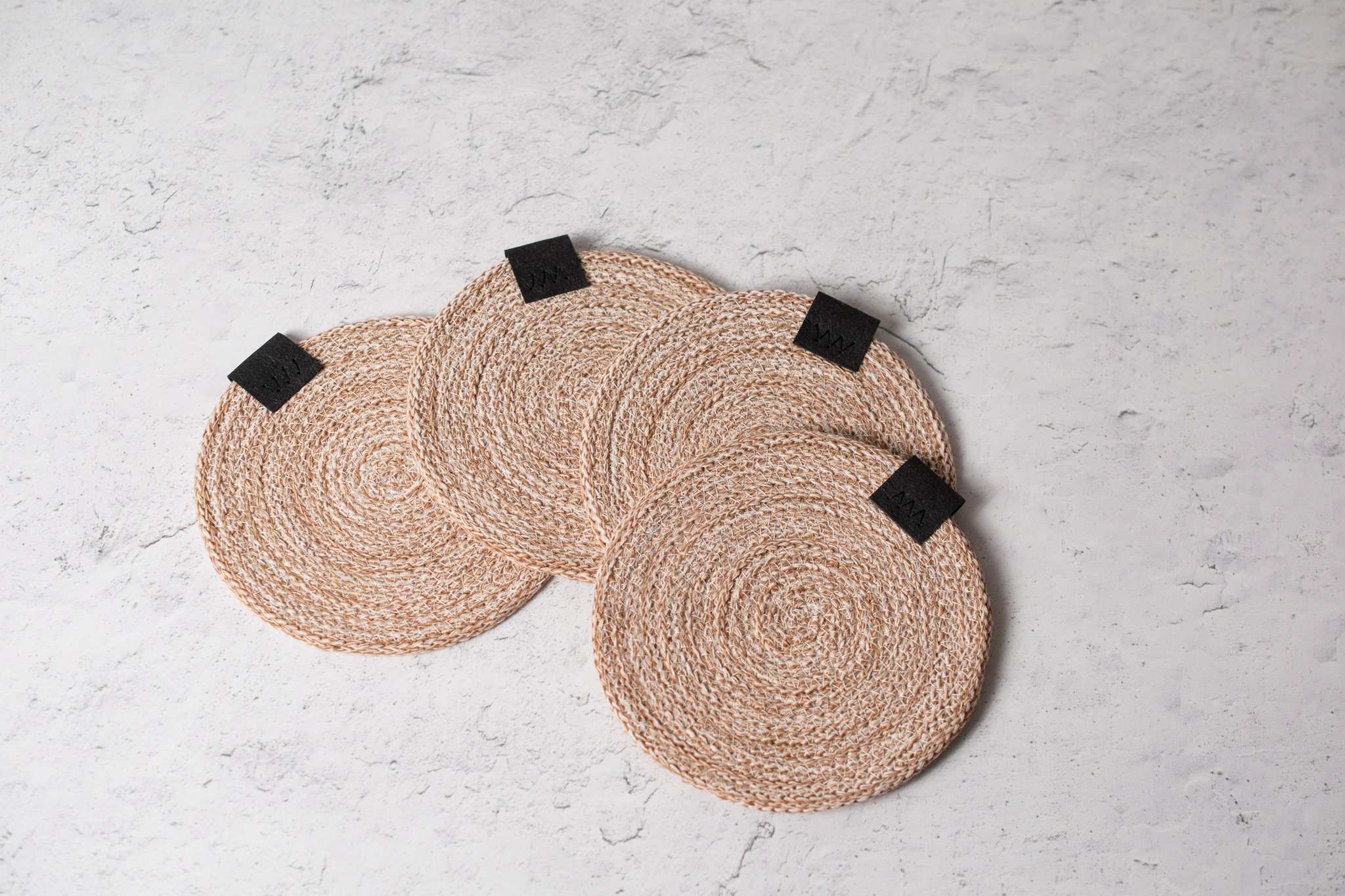 Rope Coasters LIMITED EDITION COLOR - Handmade From 100% Recycled ...
