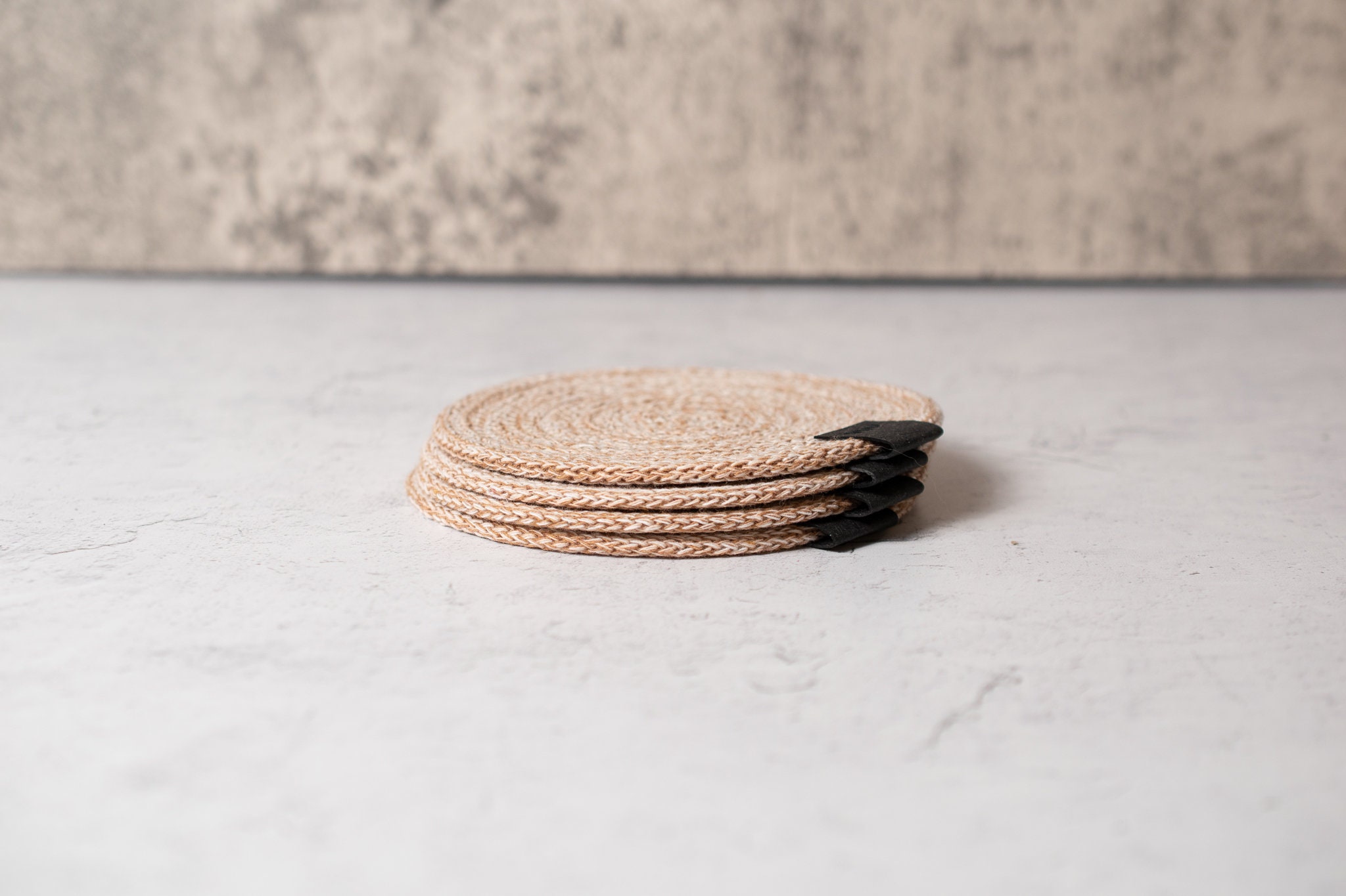 Rope Coasters LIMITED EDITION COLOR - Handmade From 100% Recycled ...
