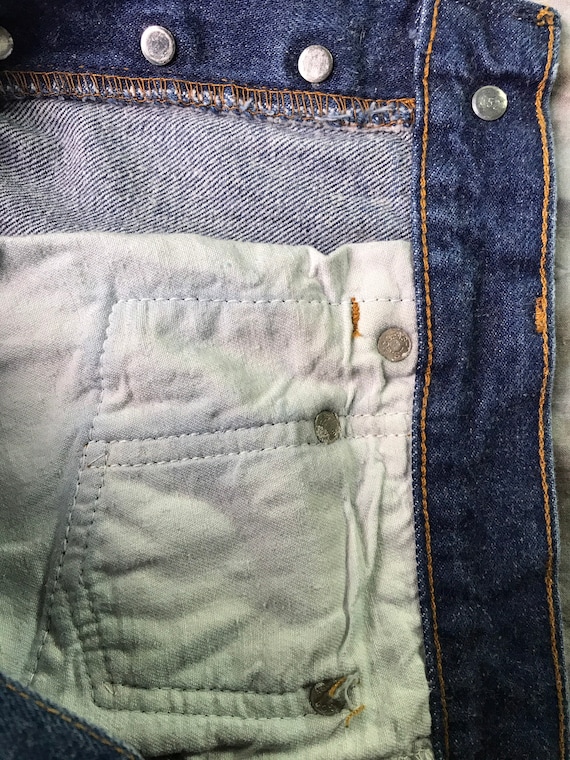 26” waist 501’s Levis 80s vintage denim Vintage L… - image 7