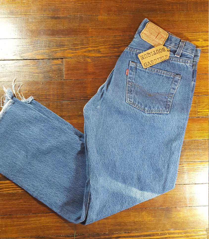levis 501 30 W Levis 80's Vintage denim jeans LEVI'S | Etsy