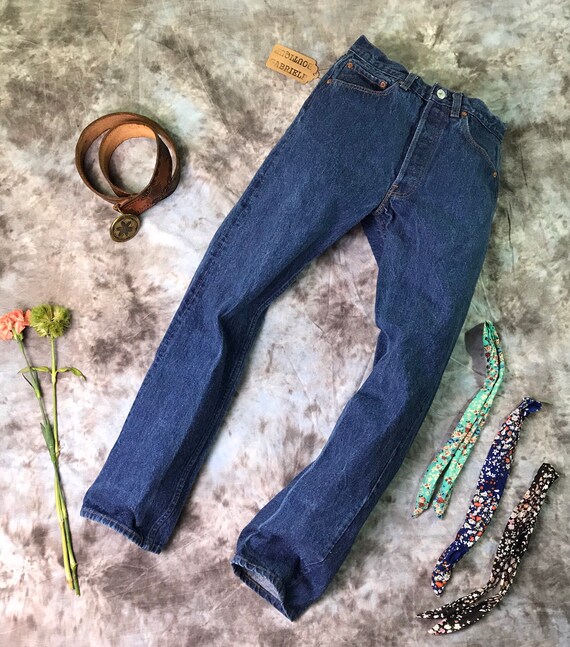 26 waist 501s Levis 80s vintage denim 