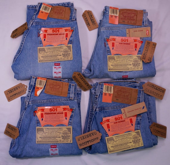 Levis 501 2 sizes available NOS 501s with tags vi… - image 1