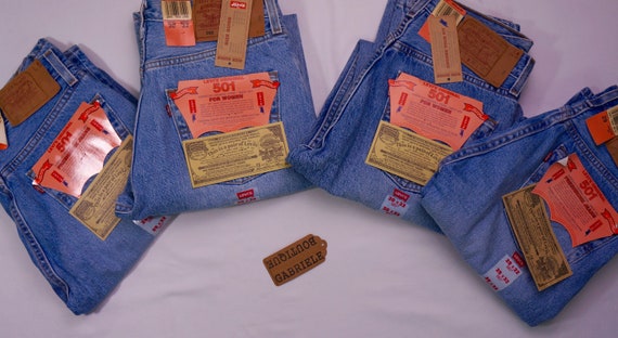 Levis 501 2 sizes available NOS 501s with tags vi… - image 2