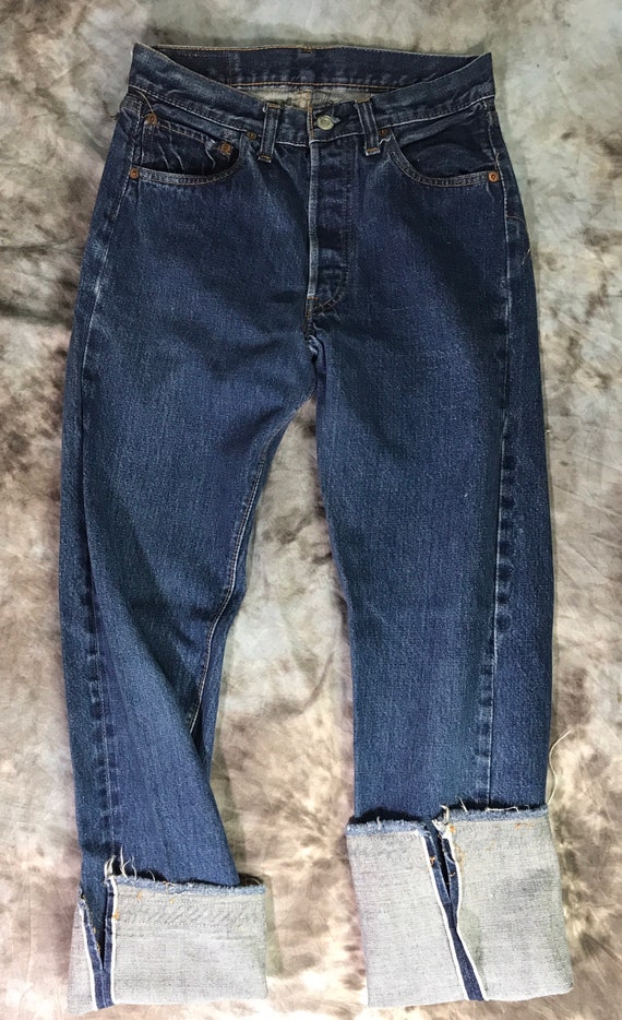 26” waist Levis 501s Vintage Selvedge denim LEVI'… - image 1