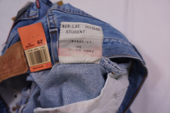 Levis 501 2 sizes available NOS 501s with tags vi… - image 10