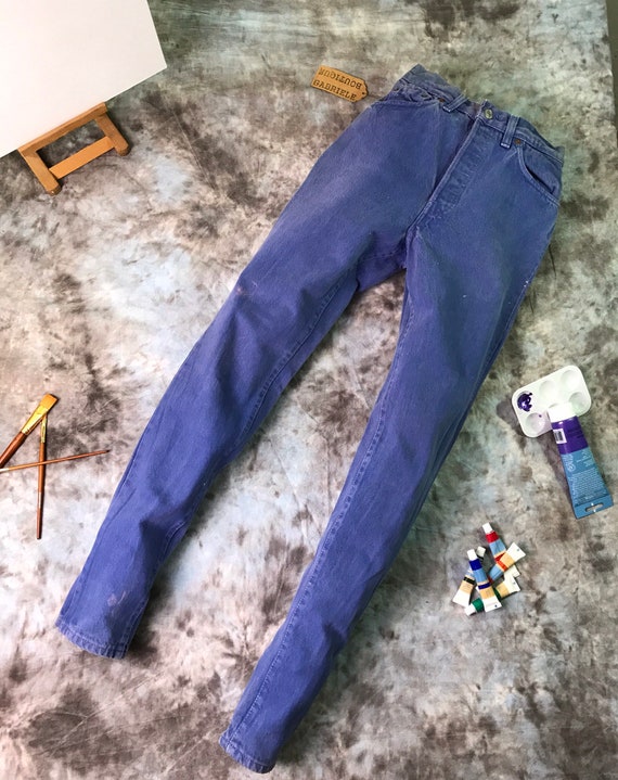 purple levis 501