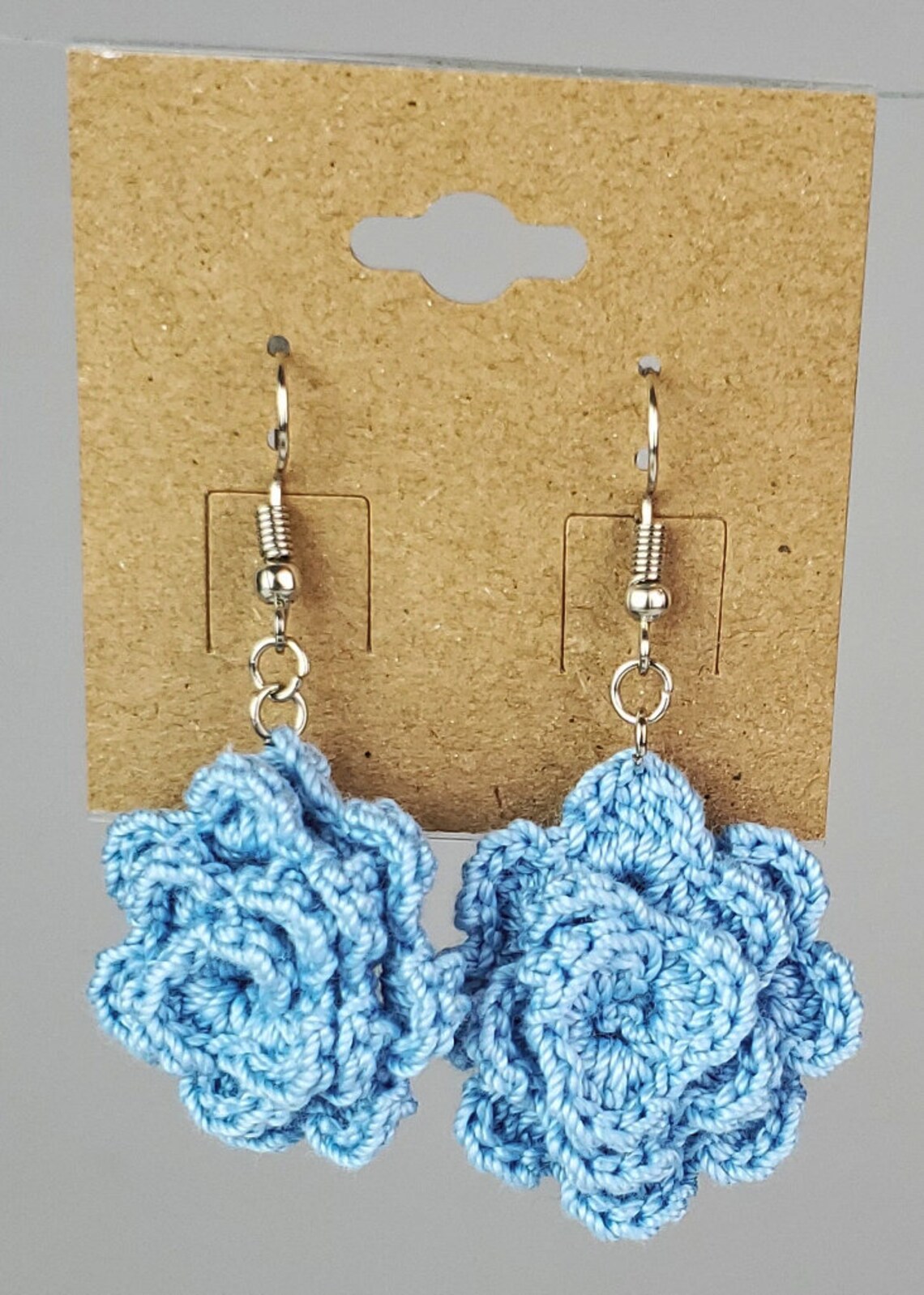 crochet dangle earrings